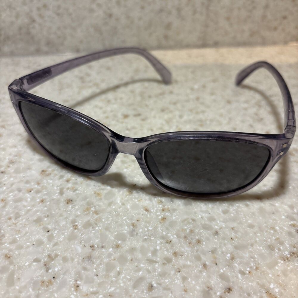 Suncloud Flutter Sunglasses Gray Tiger Striped Polaroid *FRAMES ONLY*